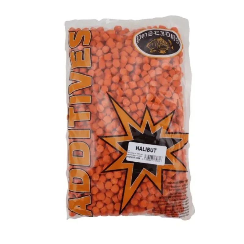 Akční Cena Poseidon Carp Pellets Halibut 10 mm 800g
